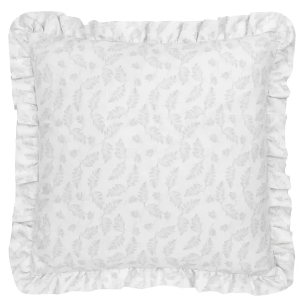 Chloe Ruffle 50cm Cushion - Soft White by Chloe Ruffle 50cm Cushion - Soft White from