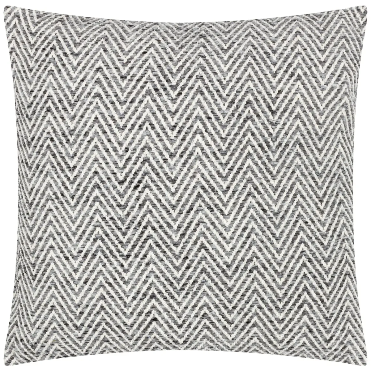 Croft Twill Woven 50cm Cushion - Charcoal by Croft Twill Woven 50cm Cushion - Charcoal from