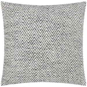 Croft Twill Woven 50cm Cushion - Charcoal