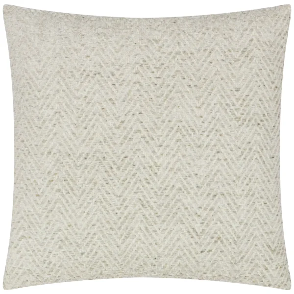 Croft Twill Woven 50cm Cushion - Natural by Croft Twill Woven 50cm Cushion - Natural from