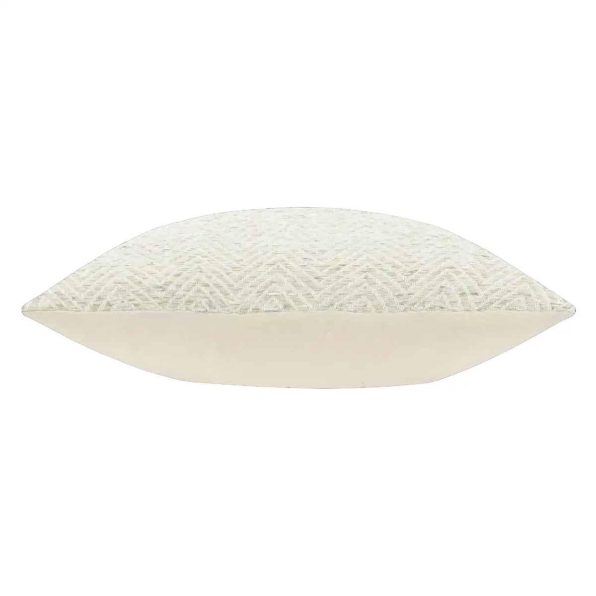 Croft Twill Woven 50cm Cushion - Natural from