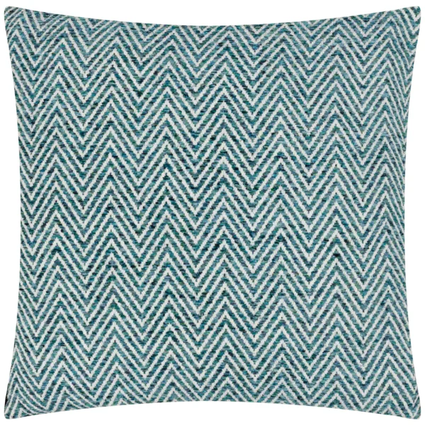 Croft Twill Woven 50cm Cushion - Teal from