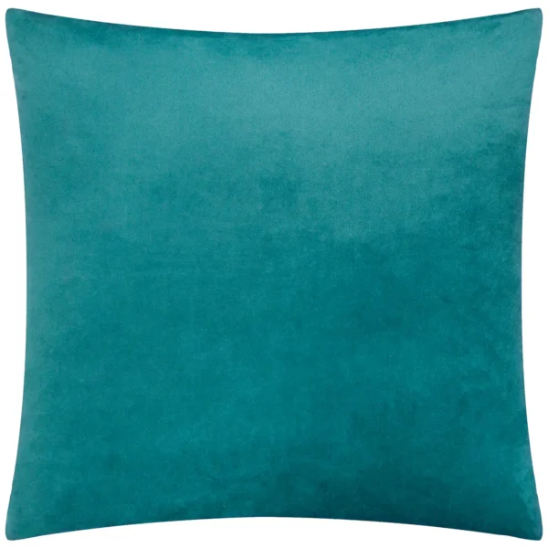 Croft Twill Woven 50cm Cushion - Teal from