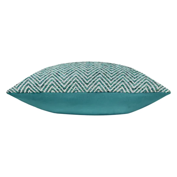 Croft Twill Woven 50cm Cushion - Teal from