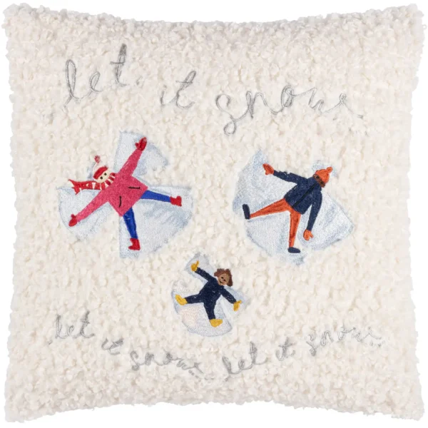 Christmas Together Snow Angels 43cm Cushion - Snow by Christmas Together Snow Angels 43cm Cushion - Snow from