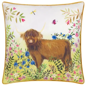 Daisy Hill Agnes 45Cm Cushion - Multi / Tan