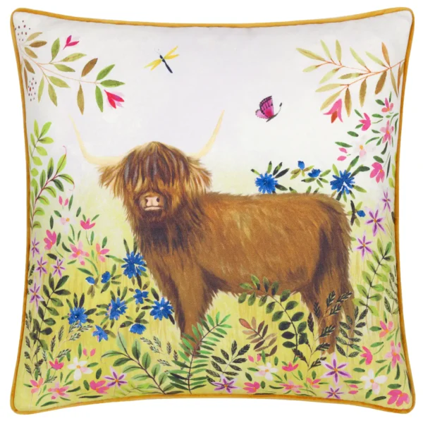 Daisy Hill Agnes 45Cm Cushion - Multi / Tan by Daisy Hill Agnes 45Cm Cushion - Multi / Tan from
