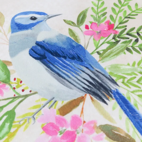 Daisy Hill Bluebird 45Cm Cushion - Multi / Pink from
