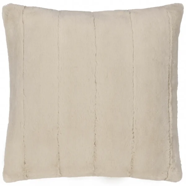 Empress Faux Fur 45cm Cushion - Oatmeal by Empress Faux Fur 45cm Cushion - Oatmeal from