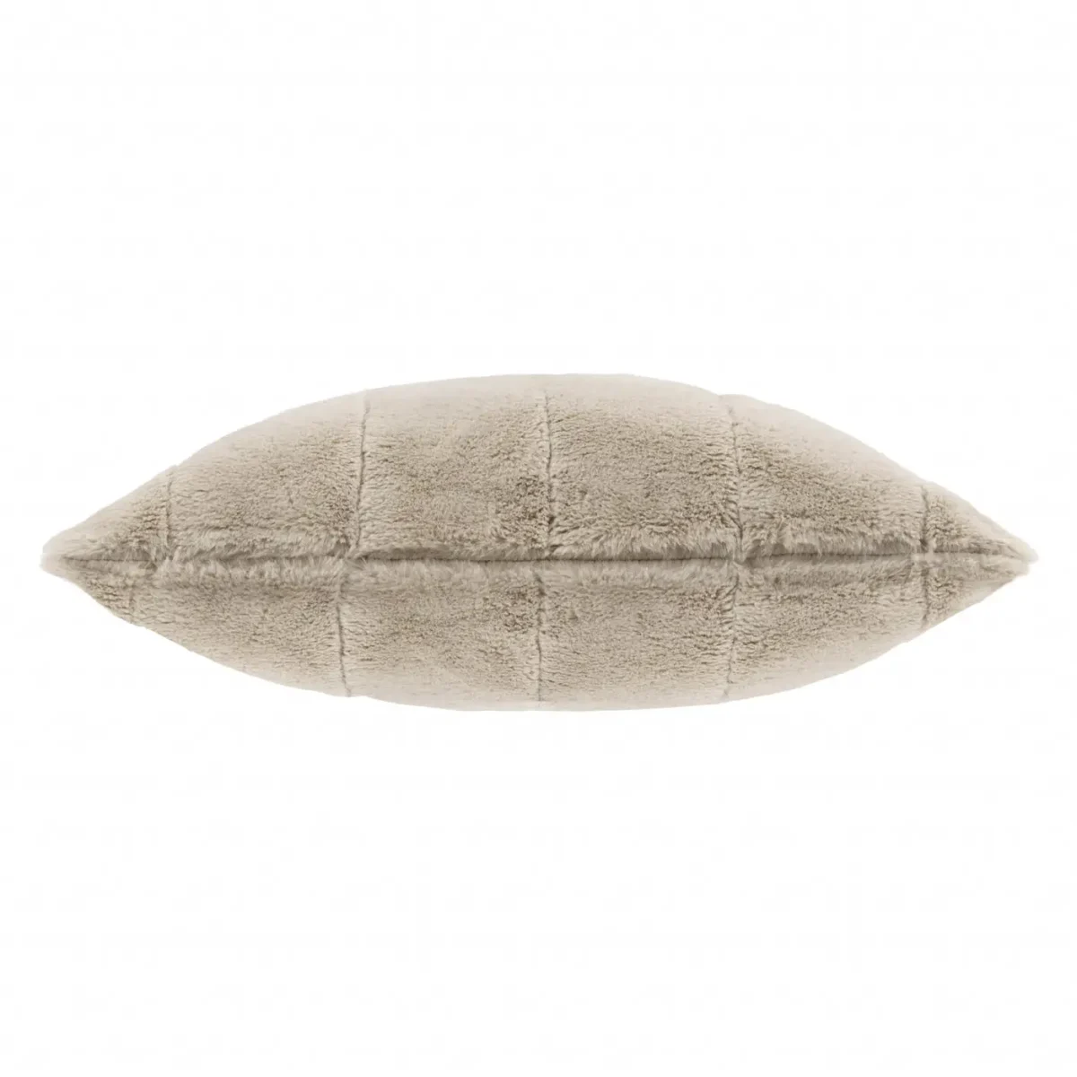 Empress Faux Fur 45cm Cushion - Oatmeal from