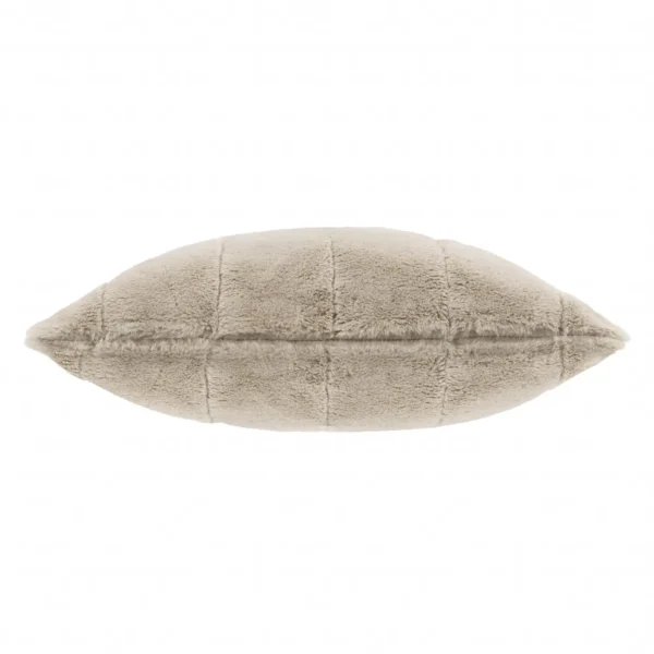 Empress Faux Fur 45cm Cushion - Oatmeal by Empress Faux Fur 45cm Cushion - Oatmeal from