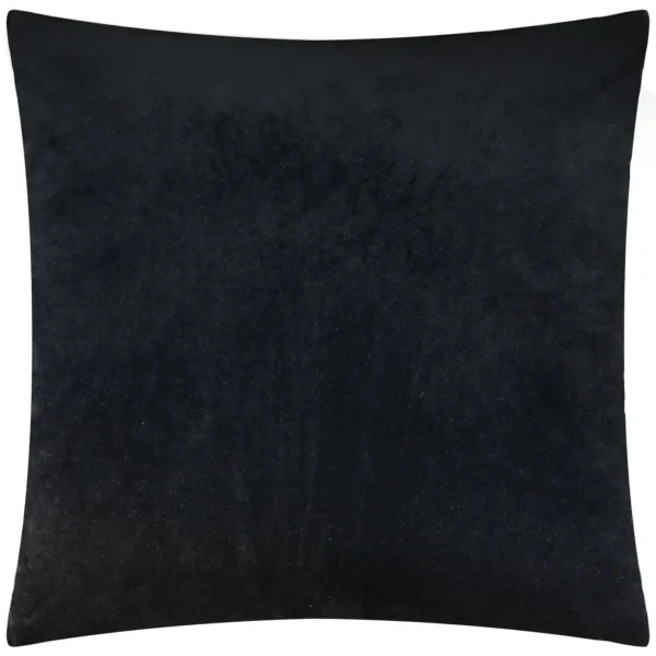 Evoke Cut Velvet 55cm Cushion - Black by Evoke Cut Velvet 55cm Cushion - Black from