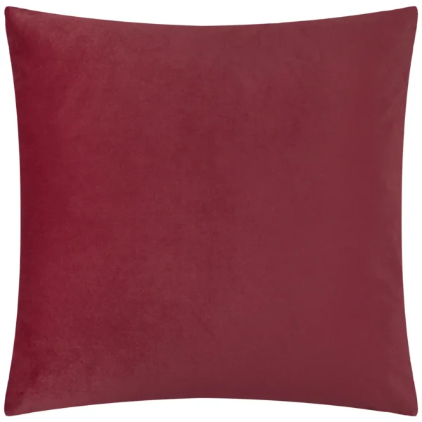 Evoke Cut Velvet 55cm Cushion - Burgandy by Evoke Cut Velvet 55cm Cushion - Burgandy from