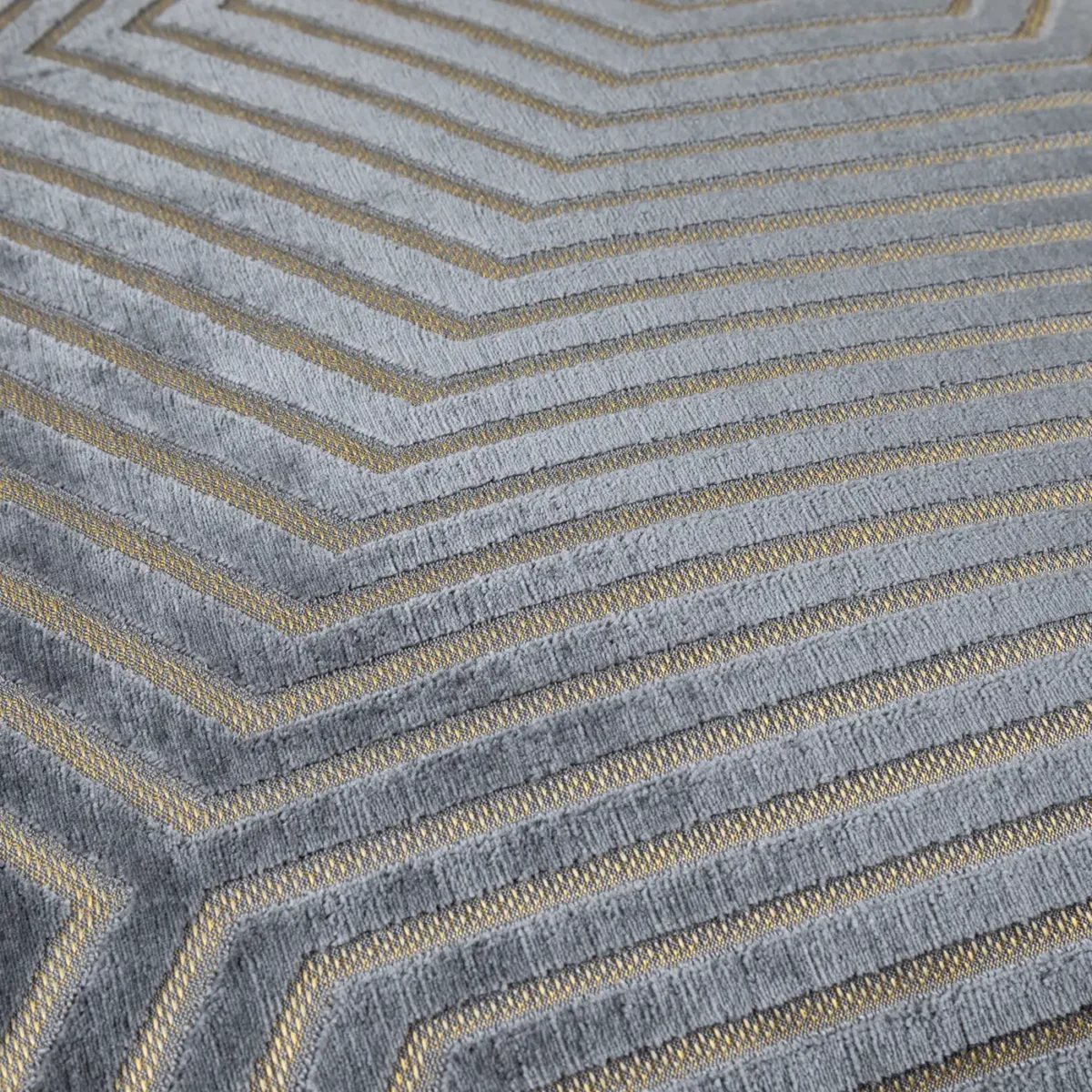 Evoke Cut Velvet 55cm Cushion - Charcoal from