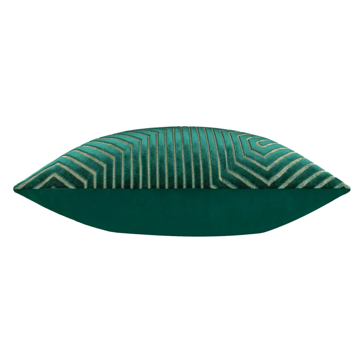 Evoke Cut Velvet 55cm Cushion - Emerald by Evoke Cut Velvet 55cm Cushion - Emerald from