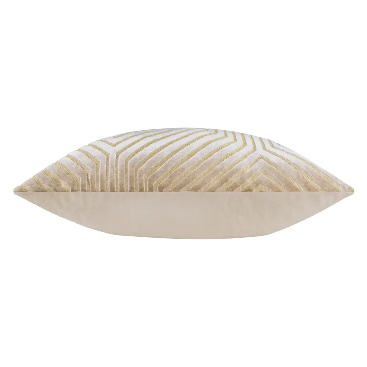 Evoke Cut Velvet 55cm Cushion - Mink from