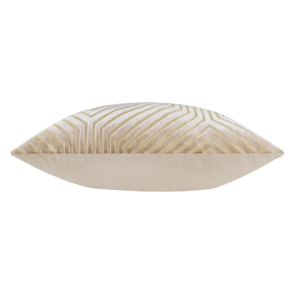 Evoke Cut Velvet 55cm Cushion - Mink by Evoke Cut Velvet 55cm Cushion - Mink from