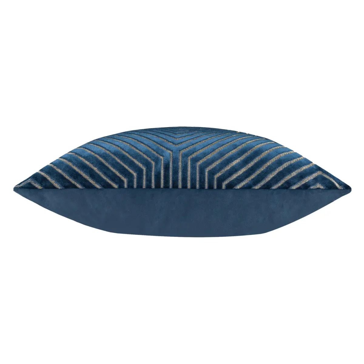 Evoke Cut Velvet 55cm Cushion - Navy by Evoke Cut Velvet 55cm Cushion - Navy from