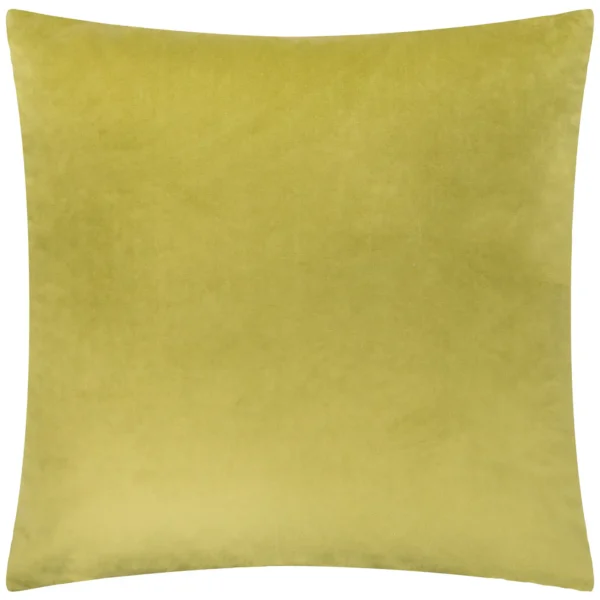Evoke Cut Velvet 55cm Cushion - Olive by Evoke Cut Velvet 55cm Cushion - Olive from