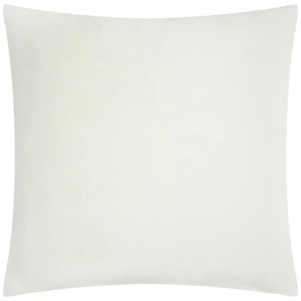 Evoke Cut Velvet 55cm Cushion - Oyster from