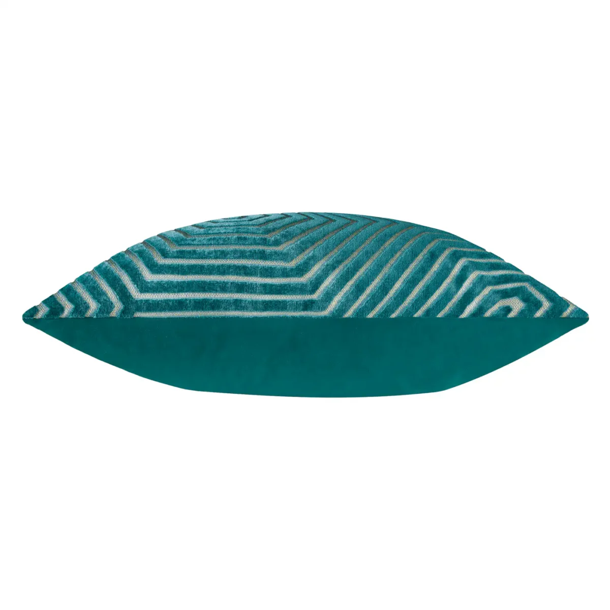 Evoke Cut Velvet 55cm Cushion - Teal by Evoke Cut Velvet 55cm Cushion - Teal from