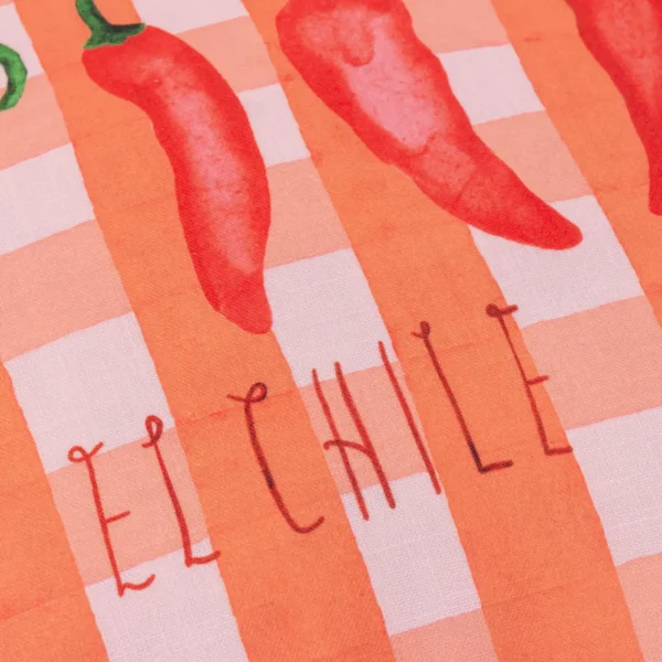 Gingham Chilli 43cm Cushion - Red by Gingham Chilli 43cm Cushion - Red from