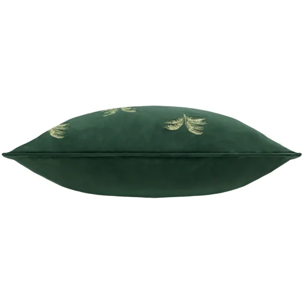 Guilded Palms Embroidered 45cm Cushion - Emerald by Guilded Palms Embroidered 45cm Cushion - Emerald from