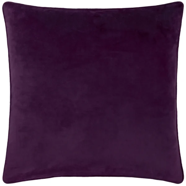 Guilded Palms Embroidered 45cm Cushion - Plum from