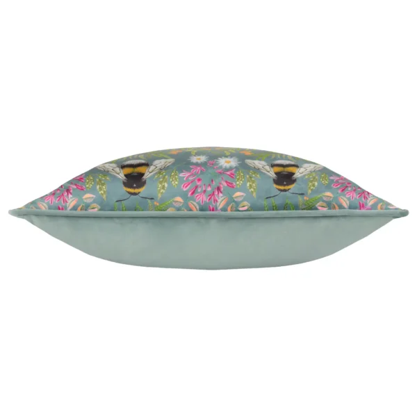 House Of Bloom Zinnia Bee Repeat 43cm Cushion - Multi from