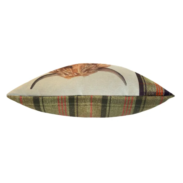 Hunter Highland Cow 43cm Cushion - Sand by Hunter Highland Cow 43cm Cushion - Sand from