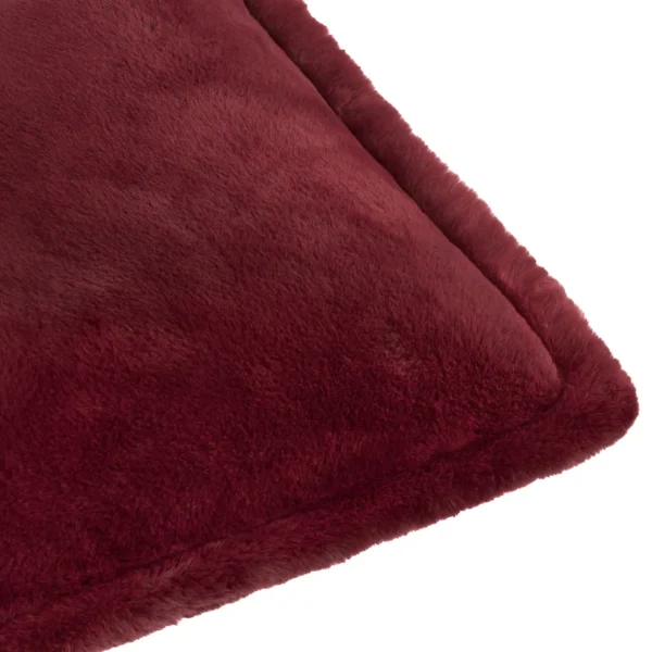 Kallu Faux Fur 45cm Cushion - Berry from