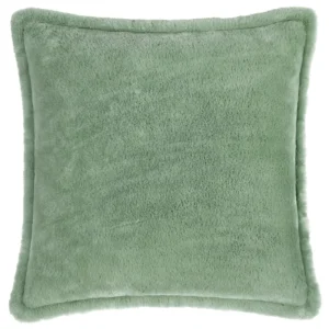 Kallu Faux Fur 45cm Cushion - Frost Green