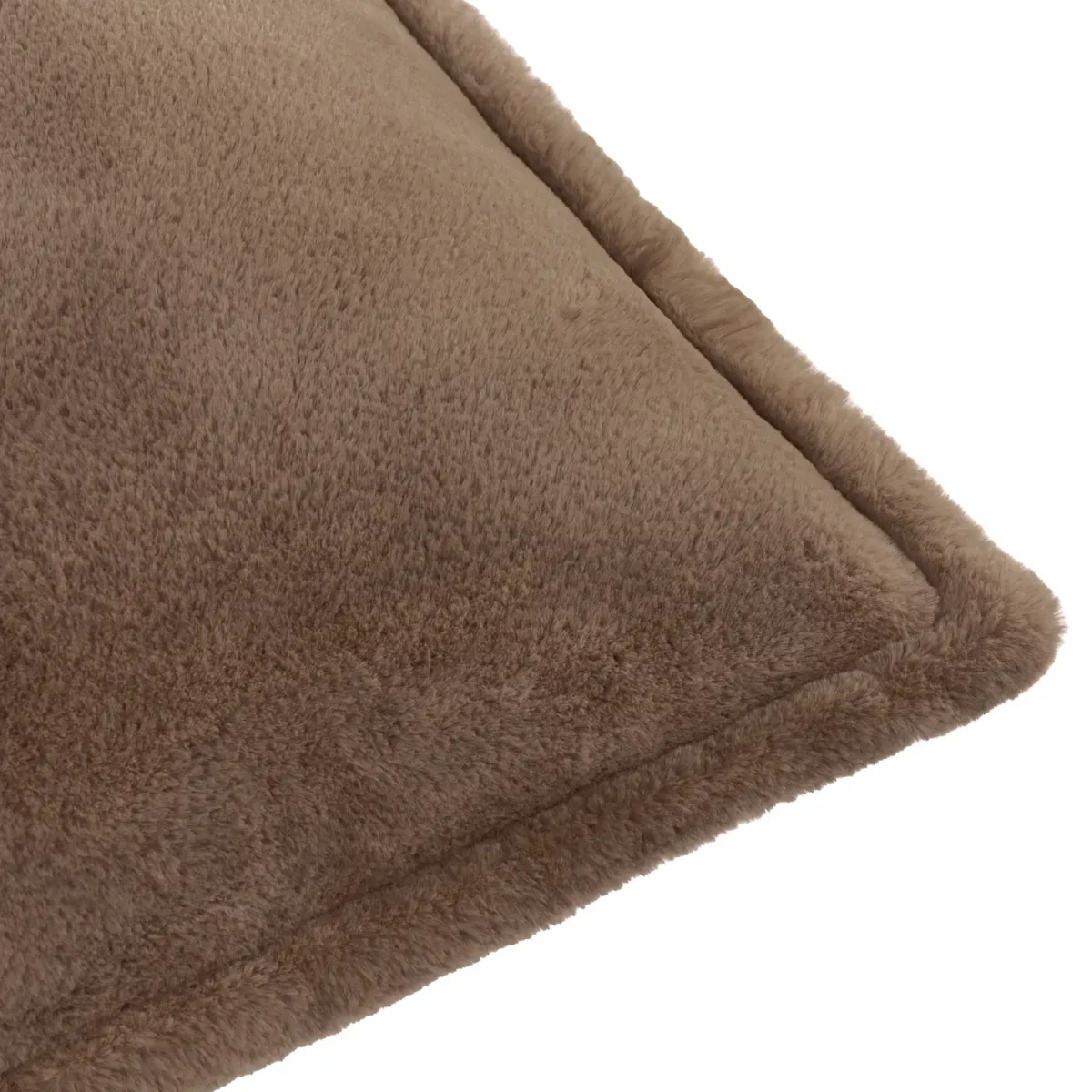 Kallu Faux Fur 45cm Cushion - Mocha by Kallu Faux Fur 45cm Cushion - Mocha from