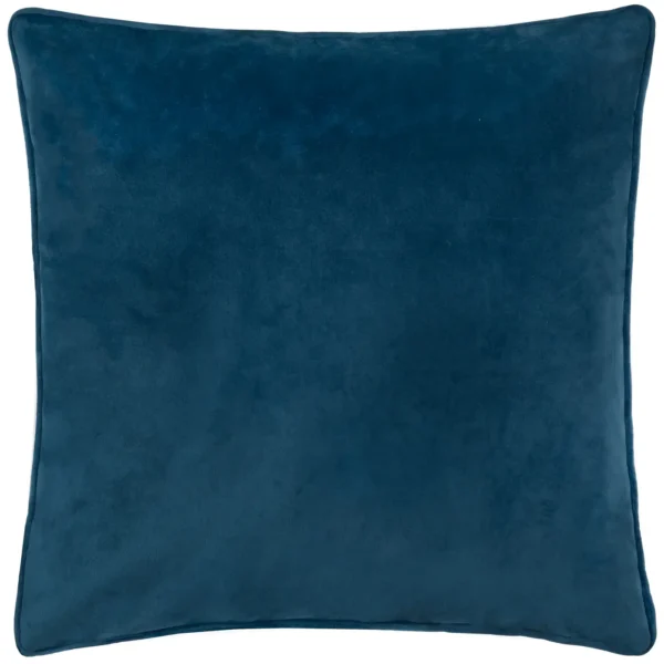 Koi Pond Embroidery Velvet 50cm Cushion Navy by Koi Pond Embroidery Velvet 50cm Cushion Navy from