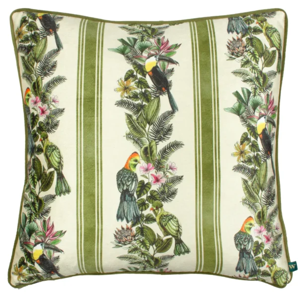 Leilani Chenille 43cm Cushion - Olive by Leilani Chenille 43cm Cushion - Olive from