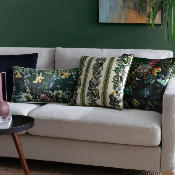 Leilani Chenille 43cm Cushion - Olive by Leilani Chenille 43cm Cushion - Olive from