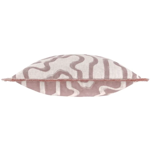 Lina Abstract 45cm Cushion - Soft Pink from