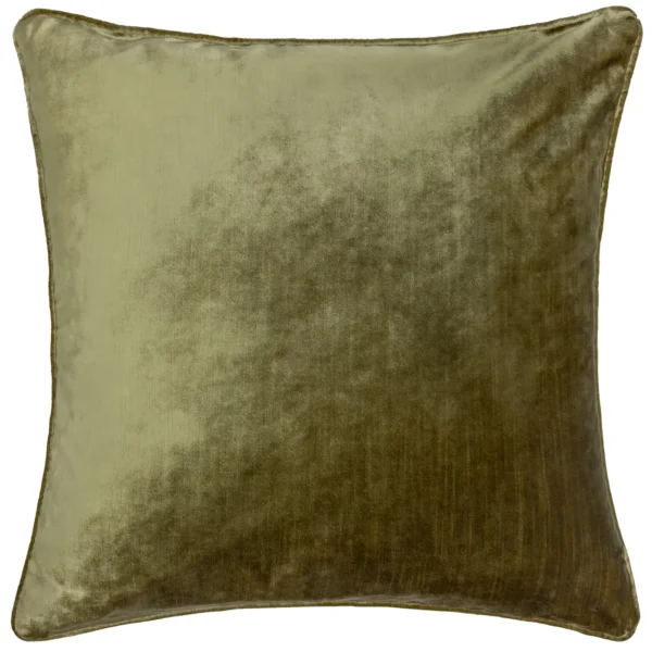 Luxe Velvet 50cm Cushion - Olive by Luxe Velvet 50cm Cushion - Olive from
