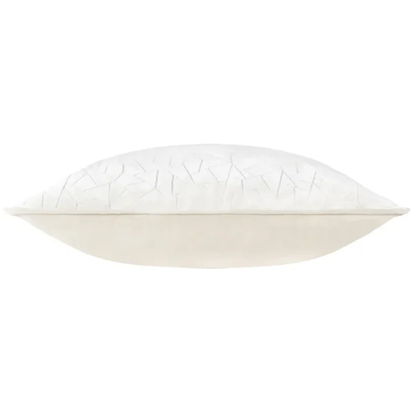 Malans Cut Velvet 45cm Cushion - Milk by Malans Cut Velvet 45cm Cushion - Milk from
