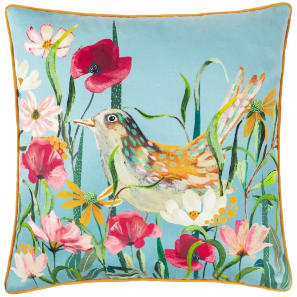 Marais Bird Meadow 45cm Cushion - Multi by Marais Bird Meadow 45cm Cushion - Multi from