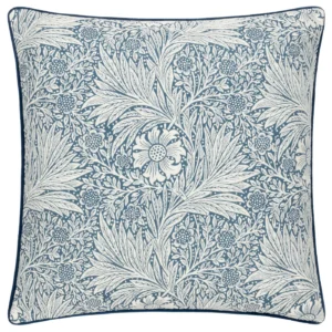Marigold Jacquard 50cm Cushion - Indigo