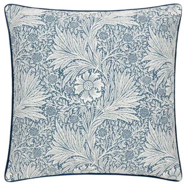 Marigold Jacquard 50cm Cushion - Indigo from