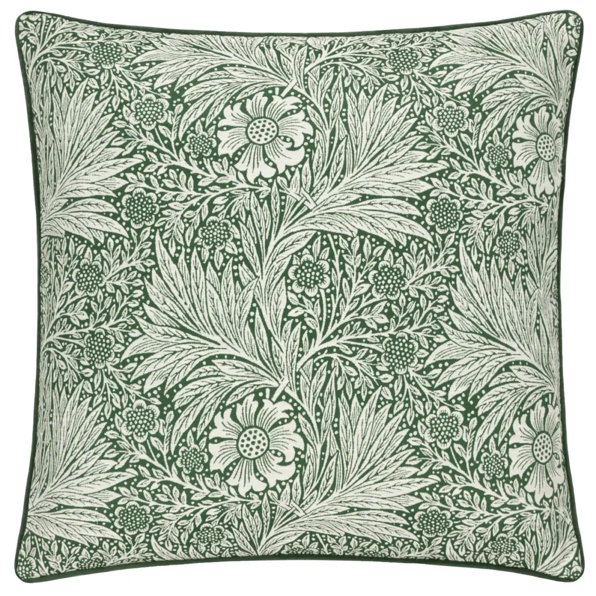 Marigold Jacquard 50cm Cushion - Leaf from