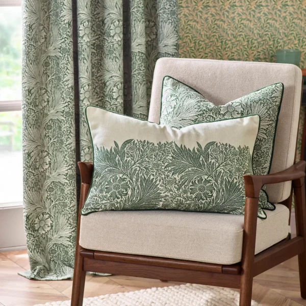 Marigold Jacquard 50cm Cushion - Leaf by Marigold Jacquard 50cm Cushion - Leaf from