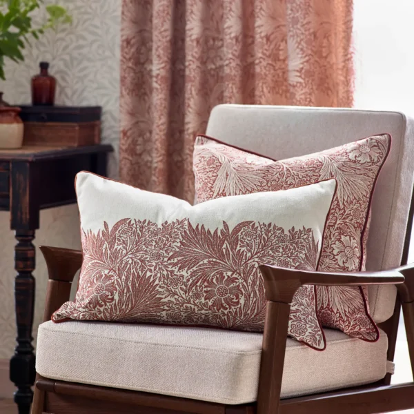 Marigold Jacquard 50cm Cushion - Russet by Marigold Jacquard 50cm Cushion - Russet from