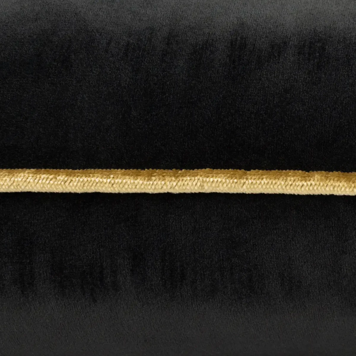 Meridian 55Cm Cushion - Black / Gold by Meridian 55Cm Cushion - Black / Gold from