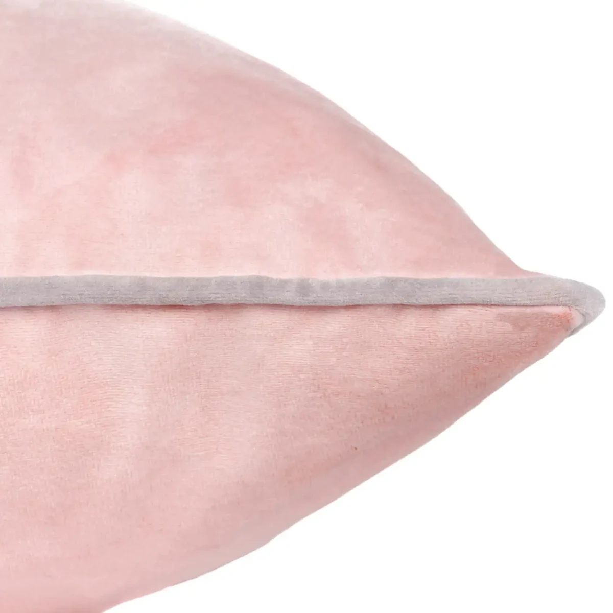 Meridian 55Cm Cushion - Blush / Grey by Meridian 55Cm Cushion - Blush / Grey from