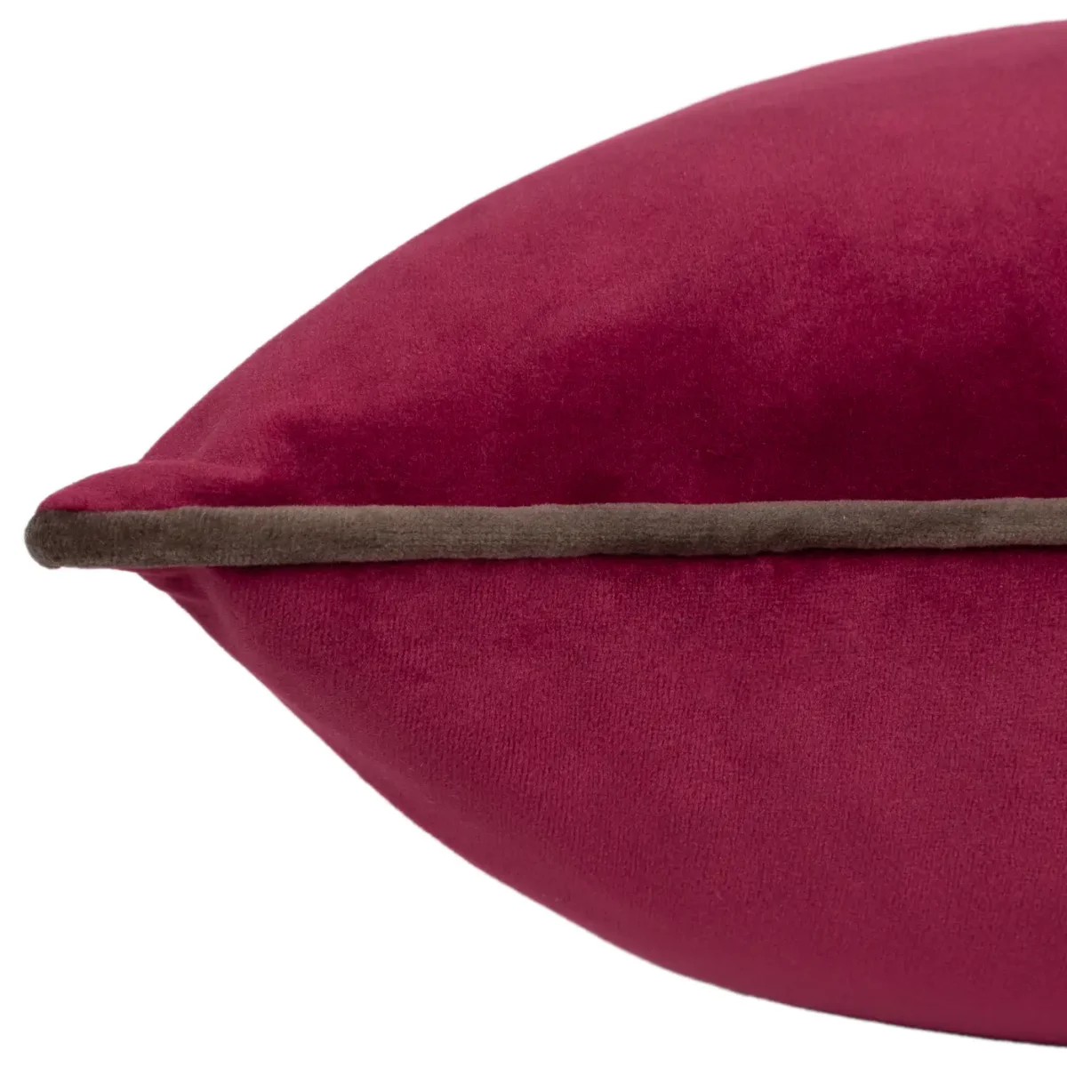 Meridian 55Cm Cushion - Cranberry / Mocha by Meridian 55Cm Cushion - Cranberry / Mocha from