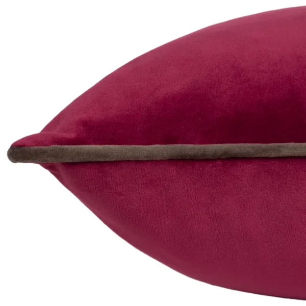Meridian 55Cm Cushion - Cranberry / Mocha by Meridian 55Cm Cushion - Cranberry / Mocha from
