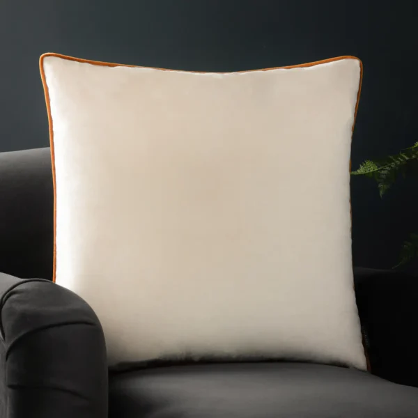 Meridian 55Cm Cushion - Ecru / Ginger from